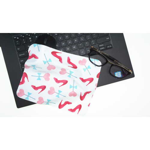 Non Slip printing microfiber cloth mouse pad