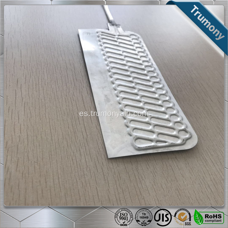 3003 Placa de cámara de vapor de aluminio para soldadura fuerte para 5g