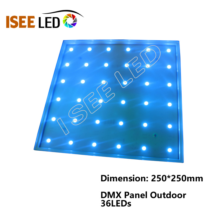 DMX BED Square Square Redled RGB PART Club