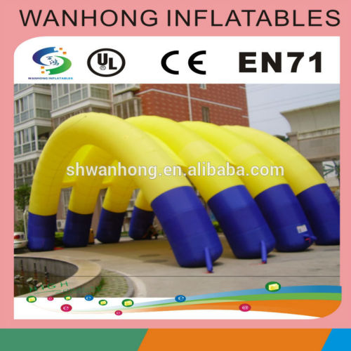 Giant inflatable house for wedding party, white inflatable cube for party, inflatable advertising tents