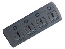 4 Way Plug Smartphone Remote Control Sockets Wireless Portable 220v