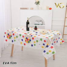 PE plastic thickened colored balloon tablecloth
