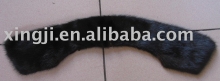 Mink fur collar