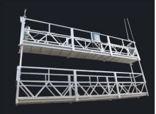 Aluminum Alloy Double Deck Suspended Working Platform And Suspended Access Equipment