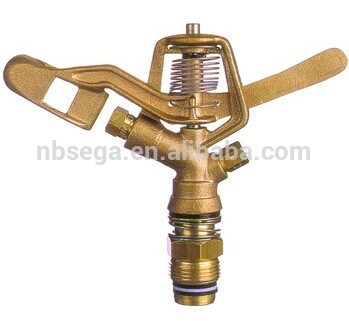 brass sprinkler head, garden impulse sprinkler