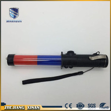 three colors led rechargeable magic traffic baton
