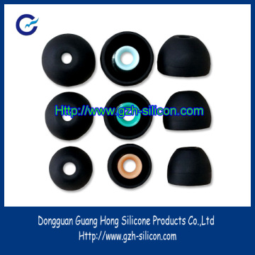 Factory customized in-ear silicone rubber replacement earbuds