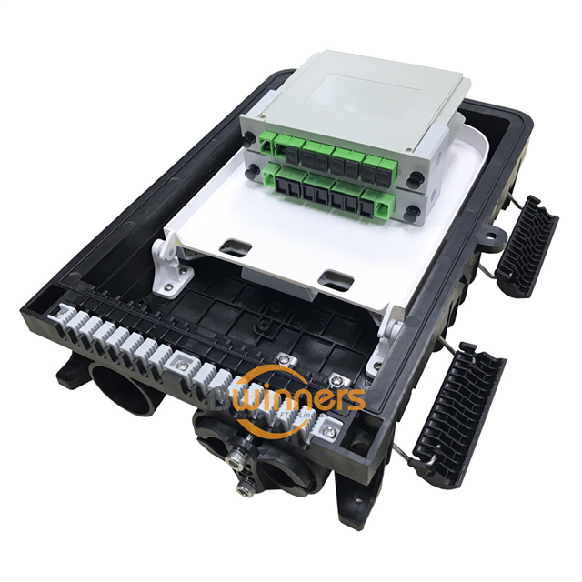 16 Cores Wall Fiber Optic Terminal Junction Box