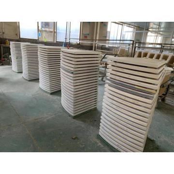 Plates for gold beneficiation plants
