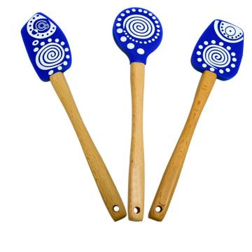 FDA LFGB Silicone Spatula Set Of 3