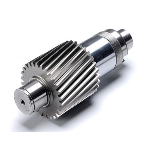 Custom Steel Transmission Cheap Helical Gear Shaft