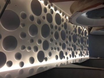 GFRG perforated wall gypsum board project