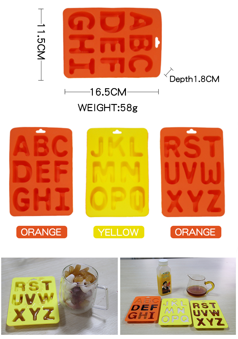 Silicone Alphabets Trays Molds Jpg