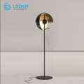 Lampu Lantai Logam Meja Meja LEDER