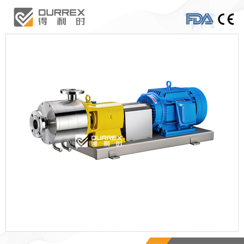 Pompe d&#39;émulsification homogène en acier inoxydable