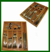 bamboo cutlery box kitchenware tools box