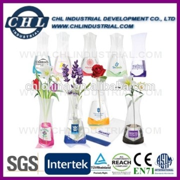 Promotion PVC plastic vase for gift