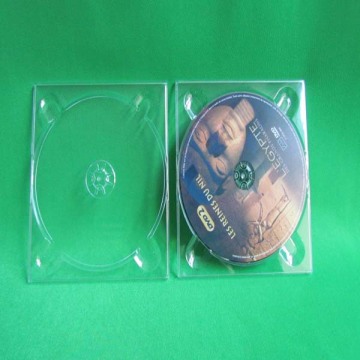 Fashion Cheap Clear Square PS CD Tray