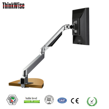 lcd table clamp stand extension pole gas spring desktop monitor pivot arm