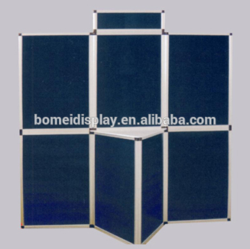 Folding panel stand with cheap price in Bomei company(7.5 pieces)