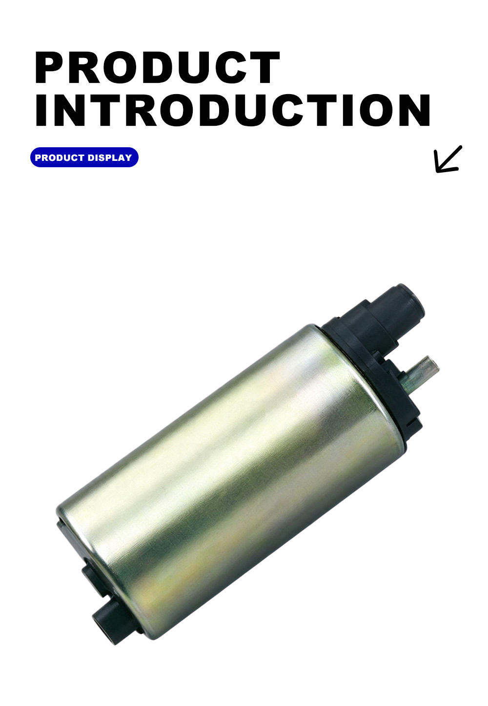 Repuesto de bomba de combustible eléctrica, pieza X Electric Fuel Pump Replacement Part X