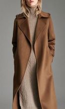 Women's Pure Cashmere Full Length Overcoat