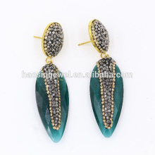 Trendy Jewelry Silver Rhinestone Earring,Gift Jewelry Custom Earring Jewelry For Women