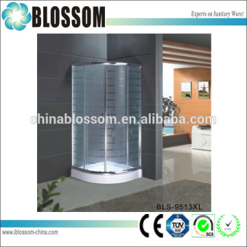 Aluminum frame glass enclosed shower room shower cabin