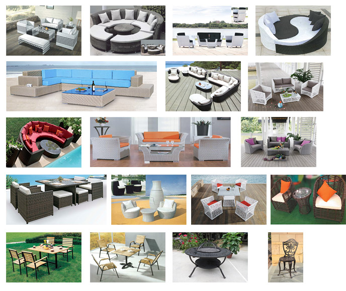 Modern Rattan Outdoor Leisure Garden Furniture Pool Bed for Patio