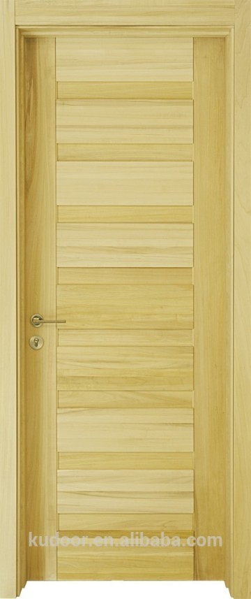 Wood indoor door