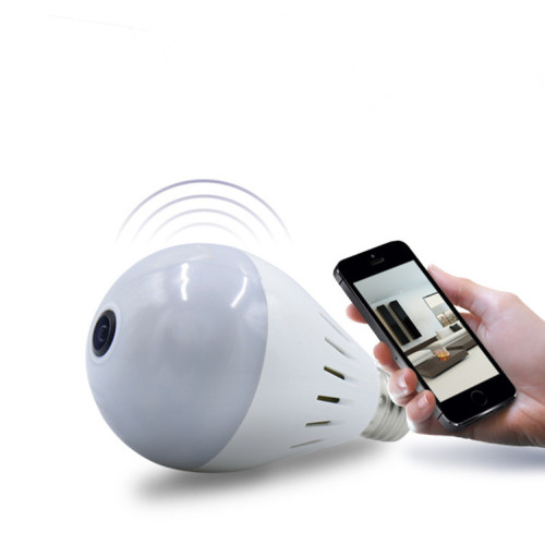 Indoor Security Hidden Light Bulb Wifi Camera