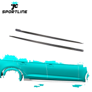 RS4 Dry Carbon Fiber Front Lip with Winglets for Audi RS4 B9 Avant 2019