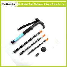 Super light adjustable walking stick