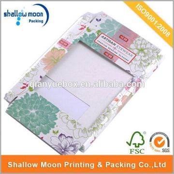 Wholesale printing white handmade paper box