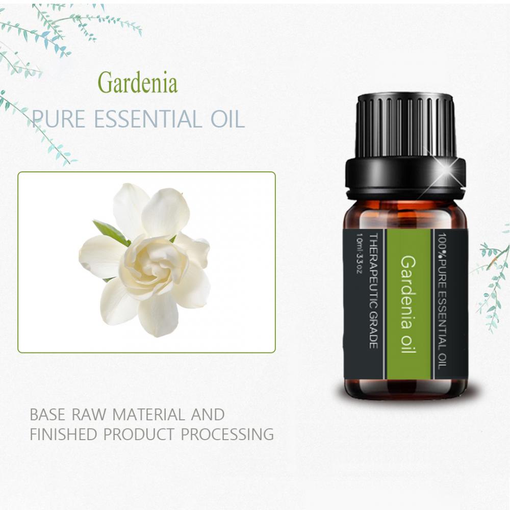 Huile essentielle natruale Gardenia pour le sommeil de la peau de massage