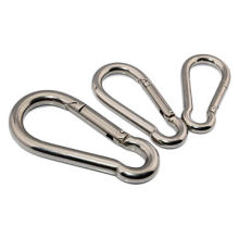 Spring Clips, Stainless Steel, with Screw Rigging