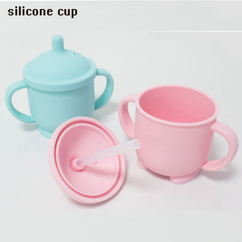 Baby Silicone Cup with Dual Handles