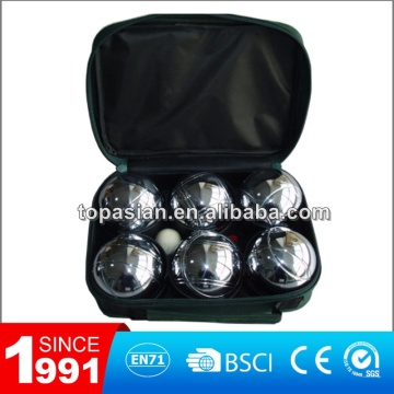 Steel bocce balls