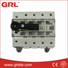 IEC approved 100A 3P 4P red copper briding bar isolator switch