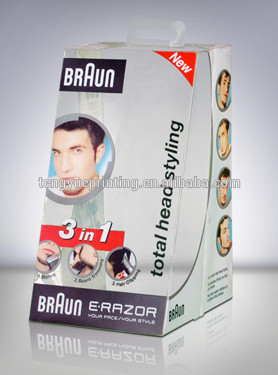 braun shaver packaging box/electric braun shaver packaging box