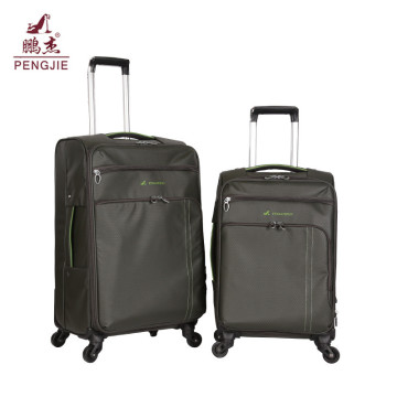 Custom newly design cheap price expandable fabric luggage