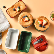 Non-Stick Carbon Steel Leakproof Round Cake Bread Toast Cheesecake Springform Baking Pan with Removable Bottom