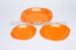 Plastic fruit plate