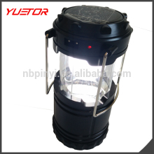 Sollar rechargeable collapsible Hangable Flashlight Camping Lantern