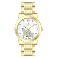 Elegant Pearl Watch With Butterfly Pattern