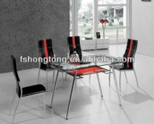 Modern dining set / dining room furniture / dinettes sets/ metal /steel /iron furnitureB502A52