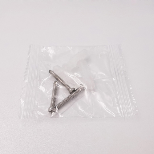 Pack of Self Tapping Screw and Wall Anchor