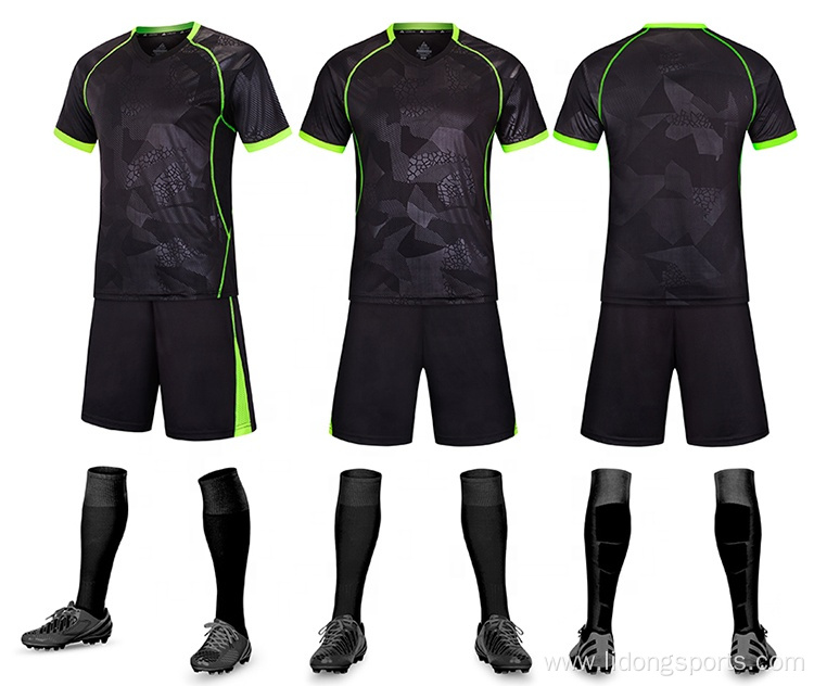 Custom Training Jersey Mesh Men Wear Soccer Uniforms