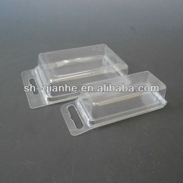 Recycled plastic tray, clear tray