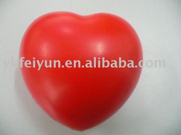 PU heart shape for christmas